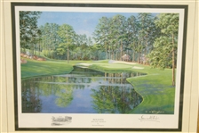 Augusta the 16th - Redbud Print Signed by Artist Bernard Willington - Framed