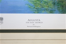 Augusta the 16th - Redbud Print Signed by Artist Bernard Willington - Framed