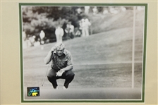 Jack Nicklaus Ltd Ed 191/500 with Photo, Struck Golf Ball, & Hologram - Framed #NA14507