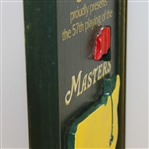 1993 Masters Tournament Wood Plaque Listing All Winners & Current Winner Bernhard Langer