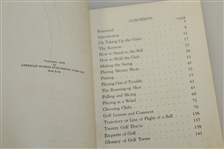 1935 'How I Play Golf' by Bobby Jones - Spalding Athletic Library