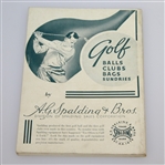 1935 'How I Play Golf' by Bobby Jones - Spalding Athletic Library