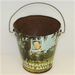 Classic Billy Casper Endorsed Practice Golf Balls Bucket - BC13 Style