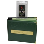 1934-1998 GSV Champions of Golf Gold Foil Set with Tiger Woods Beckett Graded 7.5 Card