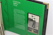 1934-1998 GSV Champions of Golf Gold Foil Set with Tiger Woods Beckett Graded 7.5 Card