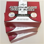 Luke Donald, Rory Sabbatini, & Nick Watney Signed Golf Balls PSA/DNA for Each Ball