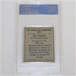 1951 Ben Hogan Berk Ross Golf Card NM 7 PSA#11114096