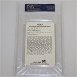 1987 Seve Ballesteros Fax-Pax Sporting Personalities GEM MT Card PSA#18655052