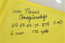 Hal Sutton Signed 'The Players' Flag with Multiple Inscriptions JSA ALOA