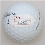 Angel Cabrera Signed Masters Logo Golf Ball FULL JSA #Z17420
