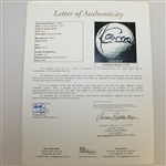 Angel Cabrera Signed Masters Logo Golf Ball FULL JSA #Z17420