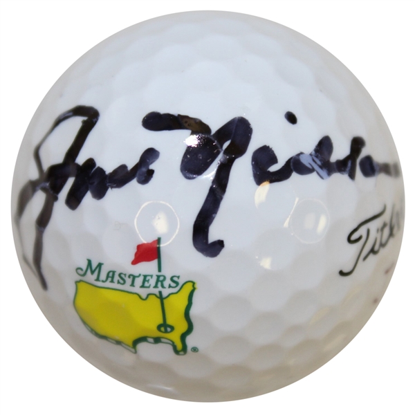 Jack Nicklaus Signed Masters Logo Golf Ball JSA ALOA