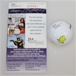 Jason Day Signed Masters Logo Golf Ball JSA #P37641