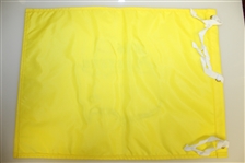 Ray Floyd Signed 2016 Masters Flag & Augusta National Scorecard JSA ALOA