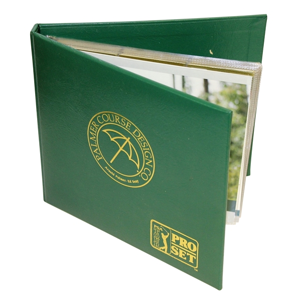 Arnold Palmer Course Design Co. Binder - Set of PGA Tour Pro-Set Cards