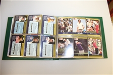 Arnold Palmer Course Design Co. Binder - Set of PGA Tour Pro-Set Cards
