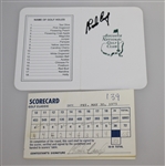 Charles Coody Signed Masters Golf Ball, Augusta Scorecard, 8x10 Photo, & Scorecard JSA ALOA