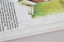 Jimmy Demaret Signed Magazine Portrait Page JSA ALOA