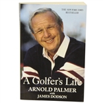 Arnold Palmer Signed A Golfers Life Soft Cover Book JSA ALOA