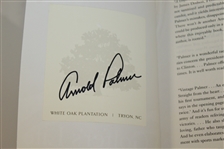 Arnold Palmer Signed 'A Golfer's Life' Soft Cover Book JSA ALOA