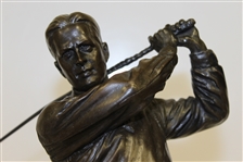 Bobby Jones Bronze Statue by Ron Tunison - Stands Over a Foot Tall - 13.5lbs!