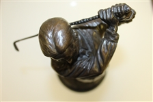 Bobby Jones Bronze Statue by Ron Tunison - Stands Over a Foot Tall - 13.5lbs!