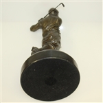 Bobby Jones Bronze Statue by Ron Tunison - Stands Over a Foot Tall - 13.5lbs!