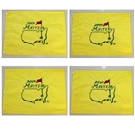 2006, 2008, 2009, & 2010 Masters Tournament Embroidered Flags