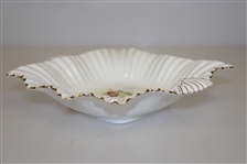 Foley China Early 1900's Deep Porcelain Tray with Scalloped Edges