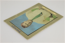 Robert T. Jones Sporting Life 'Cabinet Series' Card - Distressed Art Piece