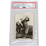 1935 R.T. (Bobby) Jones Sporting Events & Stars Cigarette Card #19 - J.A. Pattreuiouex PSA#27518242