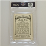 1935 R.T. (Bobby) Jones Sporting Events & Stars Cigarette Card #19 - J.A. Pattreuiouex PSA#27518242