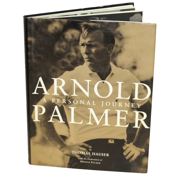Arnold Palmer Signed Arnold Palmer: A Personal Journey Book JSA ALOA
