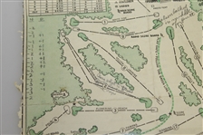 1949 Masters Friday Pairing Sheet - Sam Snead Winner