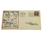 1933 Augusta National Golf Club Bobby Jones Course Opening FDC - Red