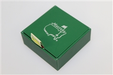 Masters Undated Yellow Silk Cuff Links in Original Box