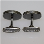 Augusta National/Masters Undated Silver Emblem Cuff Links in Original Box