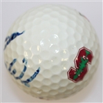 Tiger Woods Signed Stanford Logo Golf Ball (Match Used?) - Signed in College - RARE - FULL JSA #Z69217