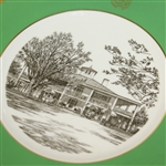 Augusta National Clubhouse Wedgwood Bone China Ltd Ed Plate #100 - Scarce