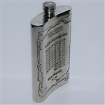 Turnberry 'The Ailsa Course' Pewter Golf Flask - Excellent Condition