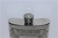 Turnberry 'The Ailsa Course' Pewter Golf Flask - Excellent Condition