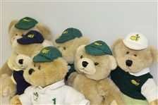 Six Masters Tournament Ltd Edition Caddy Bears - 2003-2008