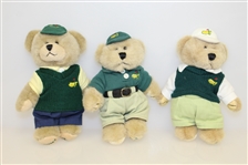 Six Masters Tournament Ltd Edition Caddy Bears - 2003-2008
