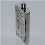 Augusta National Golf Club English Pewter Golf Flask with Funnel - Excellent Condition