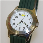 Masters Tournament Stainless Steel Pace of Play Watch with Box