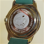 Masters Tournament Stainless Steel Pace of Play Watch with Box