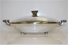 1916 Midlothian C.C. Four R Challenge Hand Hammered  Trophy Won by M.D. Rutherford