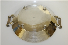1916 Midlothian C.C. Four R Challenge Hand Hammered  Trophy Won by M.D. Rutherford