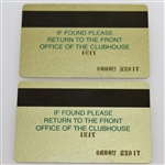 Tiger Woods' Augusta National Issued 2014 Masters Credit Cards with Letter & Envelope