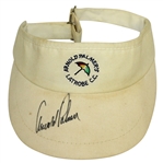Arnold Palmer Signed Arnold Palmers Latrobe C.C. Visor JSA ALOA
